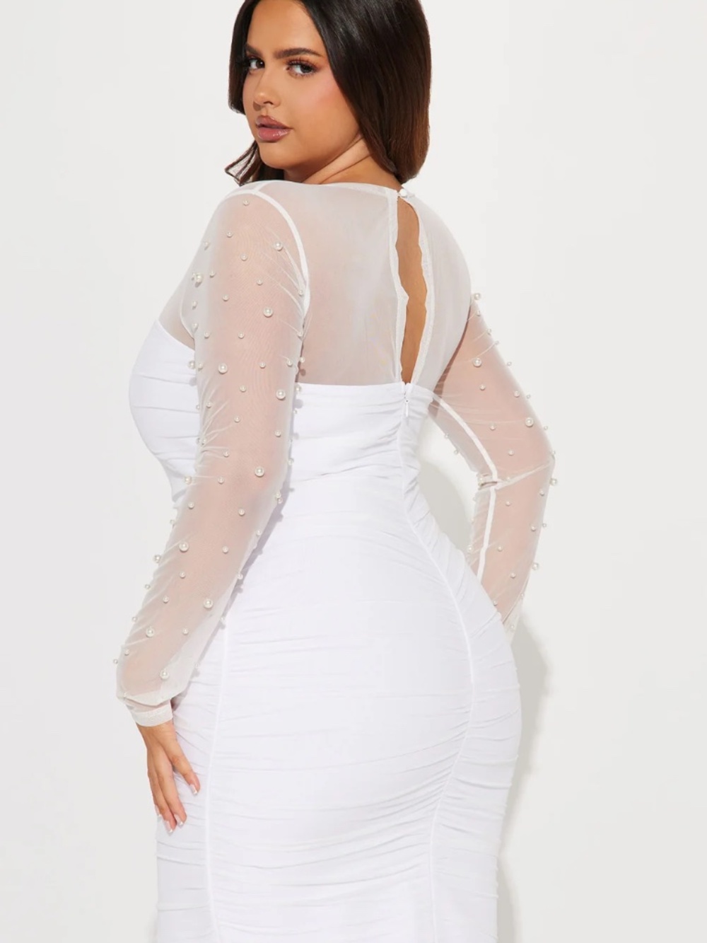 Maria Mesh Mini Dress - Picture 2 of 2